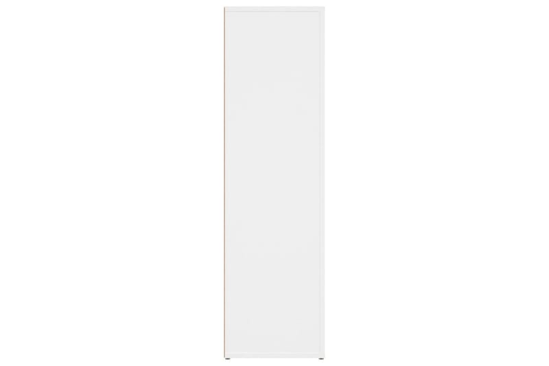 beBasic Skänk vit 80x30x106 cm konstruerat trä - White - Sideboard & skänk