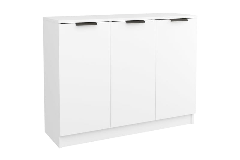 beBasic Skänk vit 90,5x30x70 cm konstruerat trä - White - Förvaring - Förvaringsmöbler - Sideboard & skänk