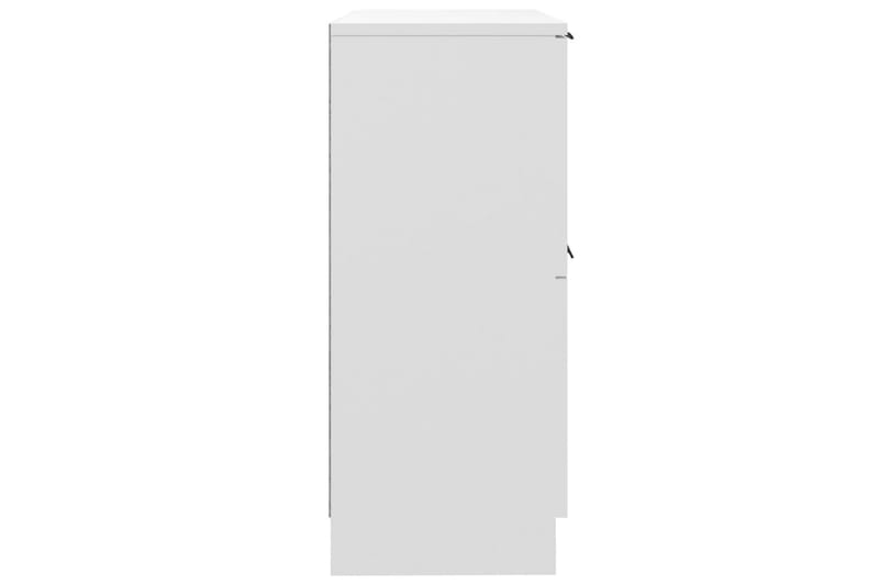 beBasic Skåp vit 30x30x70 cm konstruerat trä - White - Sideboard & skänk