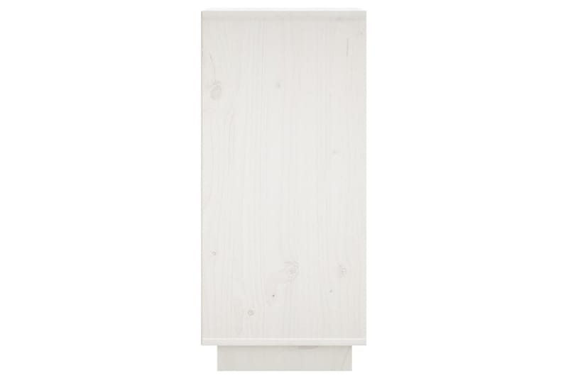 beBasic Skåp vit 31,5x34x75 cm massiv furu - White - Sideboard & skänk