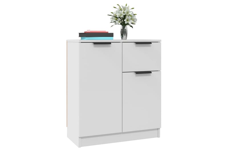 beBasic Skåp vit 60x30x70 cm konstruerat trä - White - Sideboard & skänk