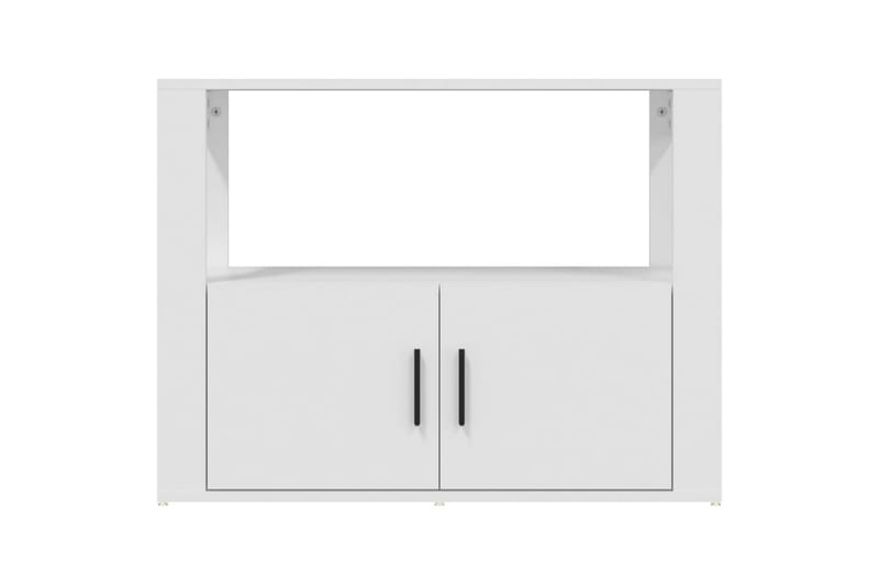 beBasic Skåp vit 80x30x60 cm konstruerat trä - White - Sideboard & skänk