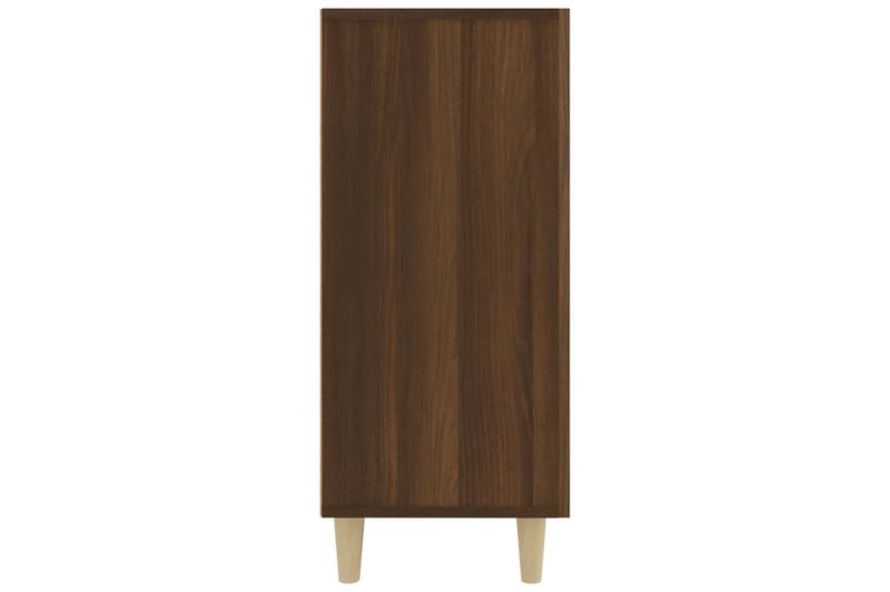 beBasic Byrå brun ek 90x34x80 cm konstruerat trä - Brown - Hallförvaring - Hallbyrå - Byrå