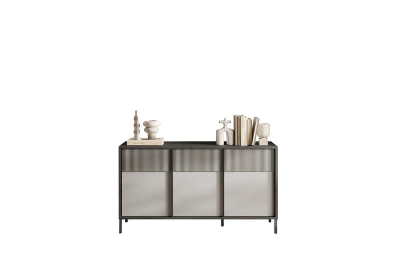 Everest Skänk 156x40 cm - Grå/Ljusgrå - Förvaring - Förvaringsmöbler - Sideboard & skänk