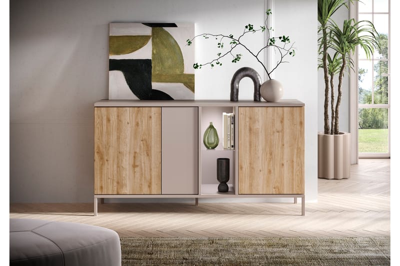 Gent Skänk 160x43 cm - Brun - Förvaring - Förvaringsmöbler - Sideboard & skänk