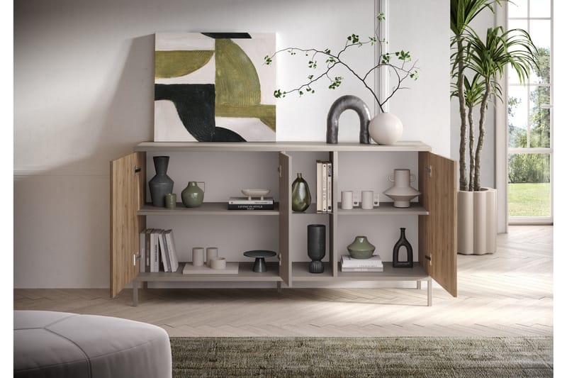 Gent Skänk 160x43 cm - Brun - Förvaring - Förvaringsmöbler - Sideboard & skänk