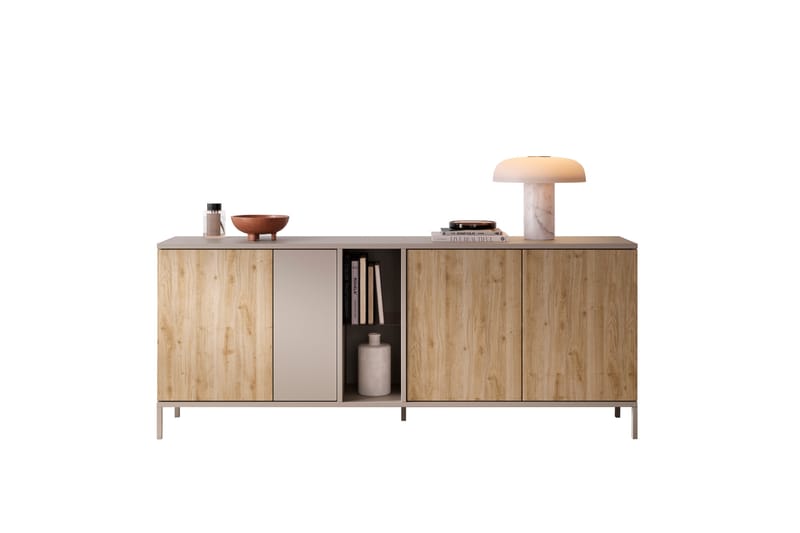 Gent Skänk 210x43 cm - Brun - Förvaring - Förvaringsmöbler - Sideboard & skänk