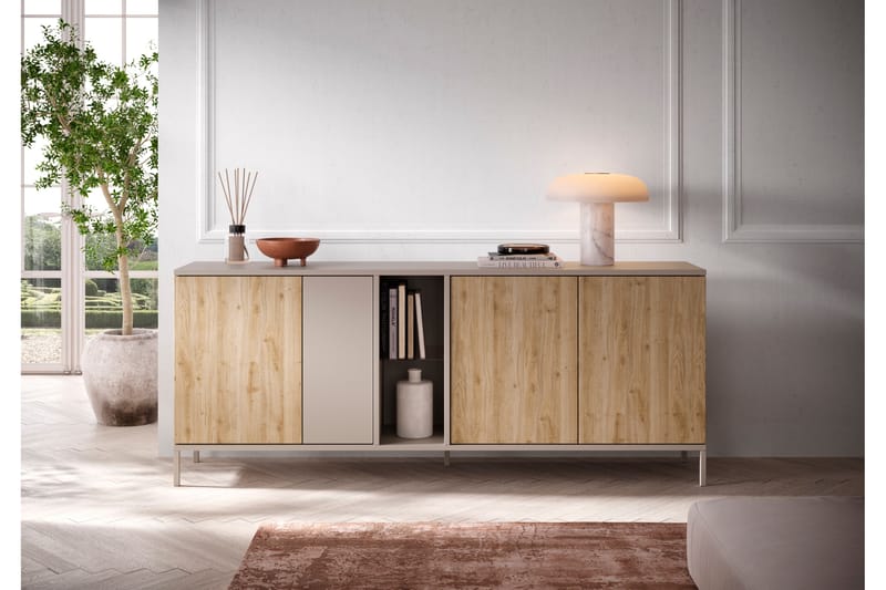 Gent Skänk 210x43 cm - Brun - Förvaring - Förvaringsmöbler - Sideboard & skänk