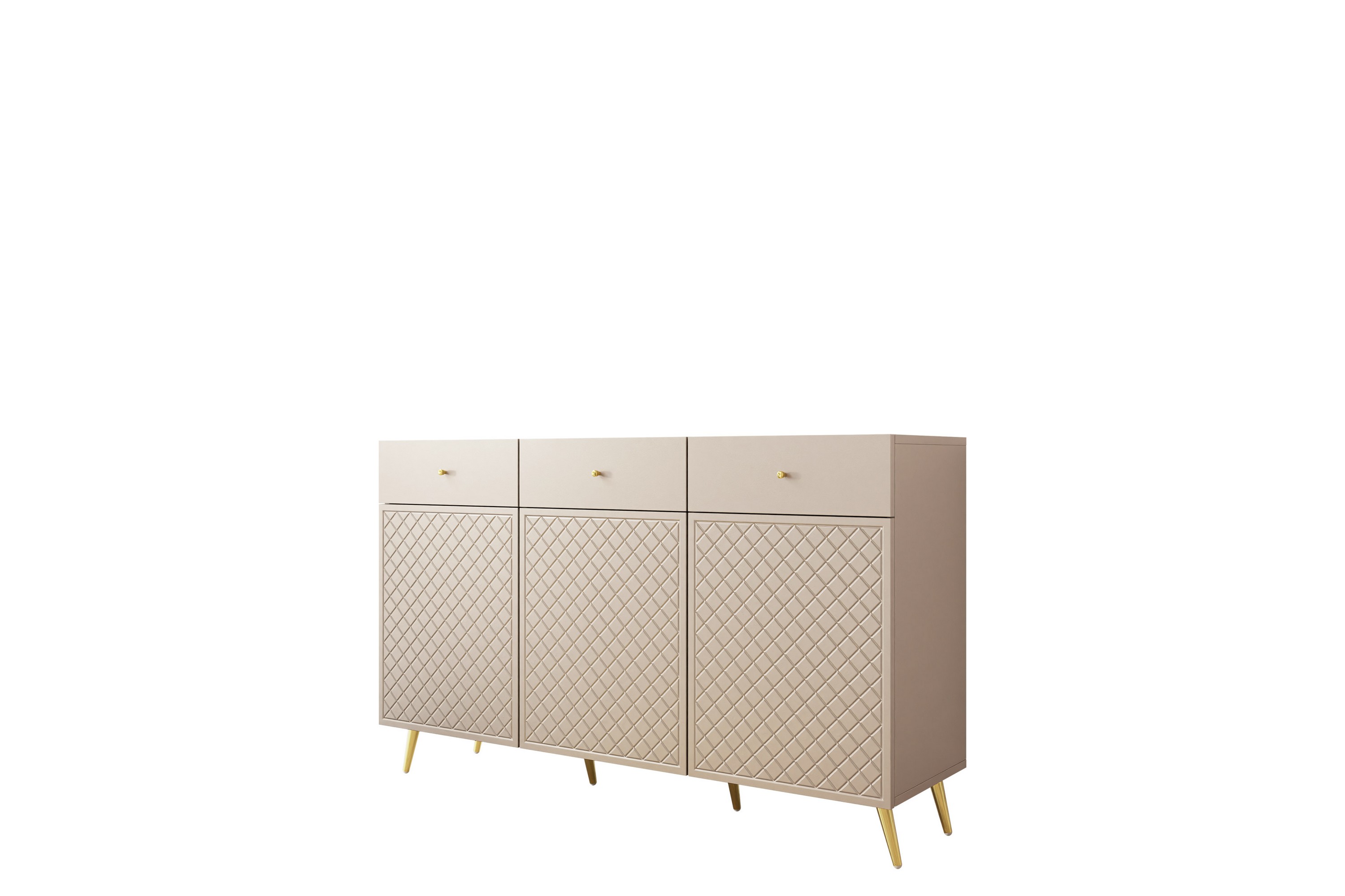 Hester Byrå 150 cm - Sand beige Beige