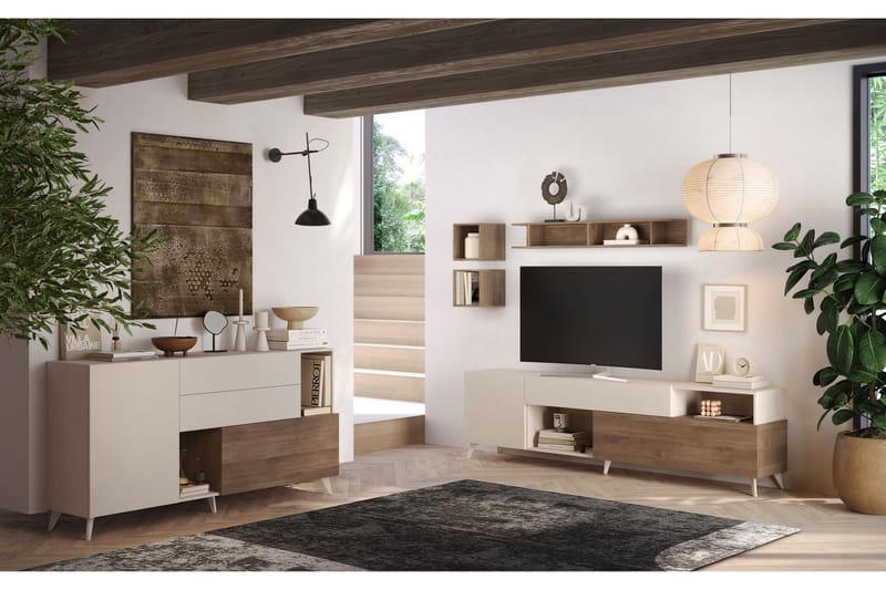 Monaco Skänk 181x42 cm - Mässing - Förvaring - Förvaringsmöbler - Sideboard & skänk