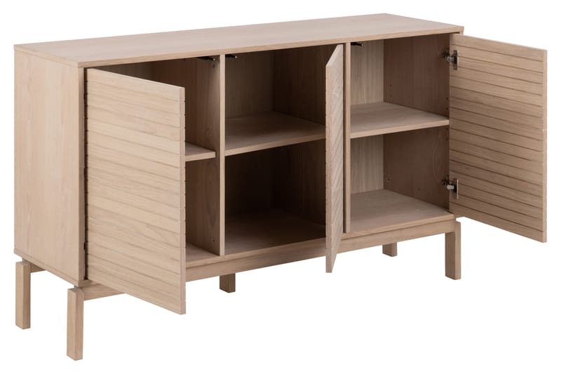 Sakie Skänk 135,4 cm - Vit - Sideboard & skänk