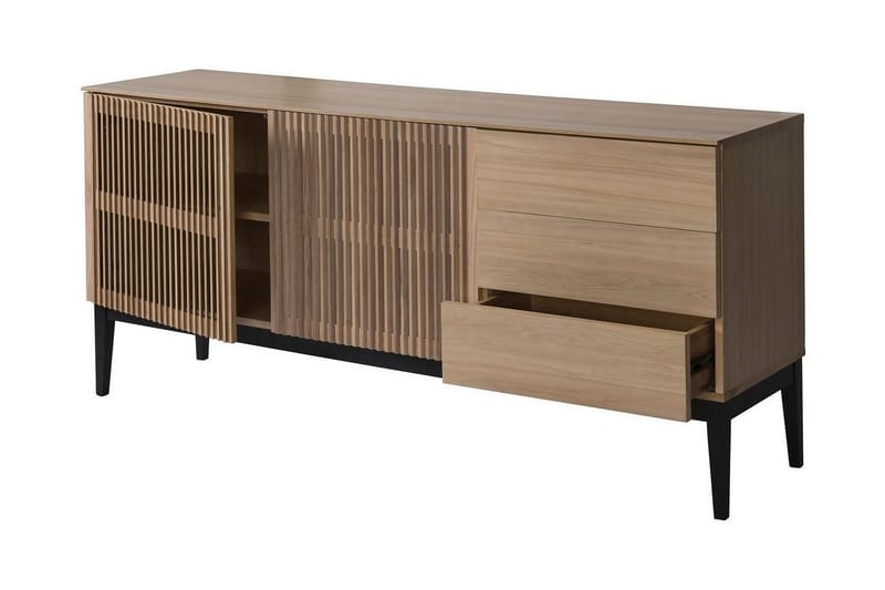 Birino Sideboard 180x80 cm - Beige - Sideboard & skänk