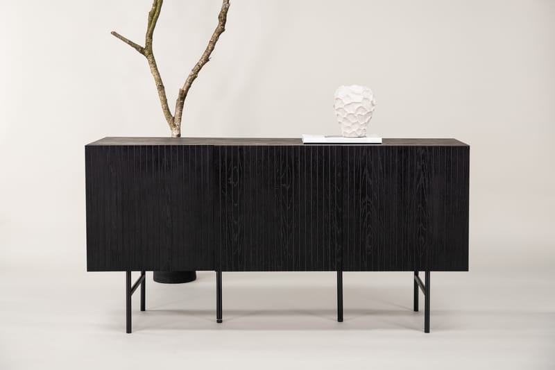 Björkön Skänk 150x41,8 cm - Svart - Förvaring - Förvaringsmöbler - Sideboard & skänk