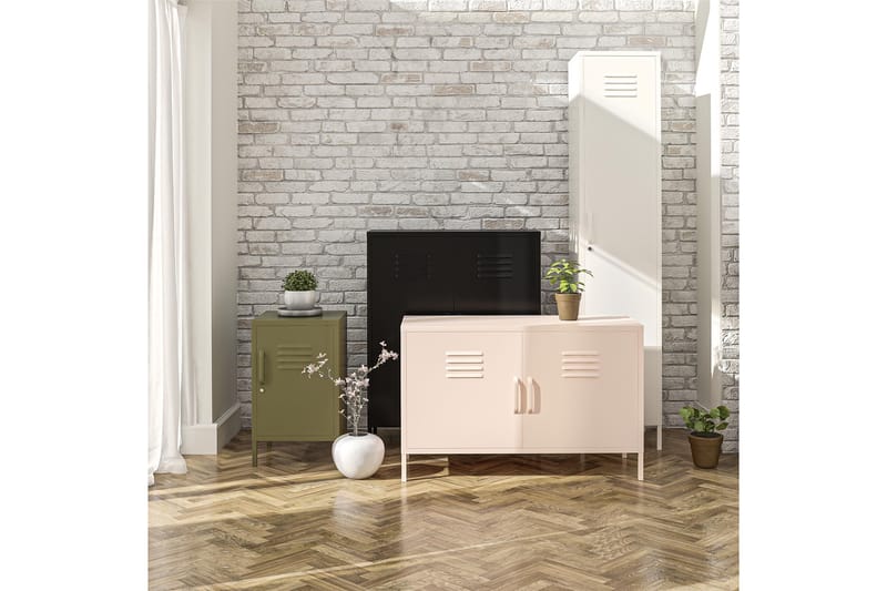 Bradford Skänk 100x40 cm Grön - Dorel Home - Förvaring - Förvaringsmöbler - Sideboard & skänk