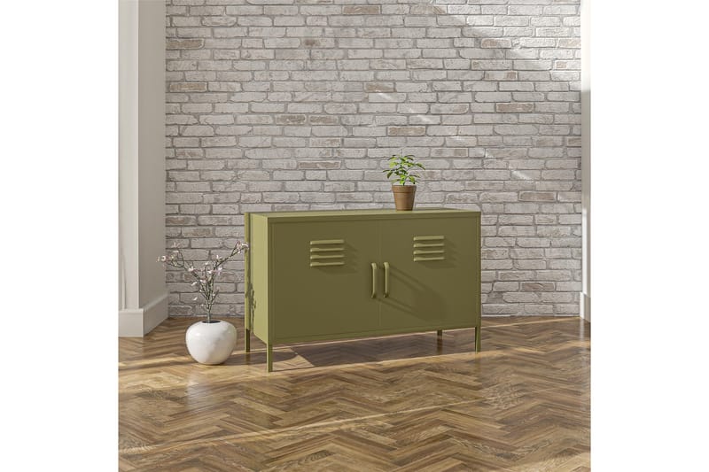 Bradford Skänk 100x40 cm Grön - Dorel Home - Förvaring - Förvaringsmöbler - Sideboard & skänk