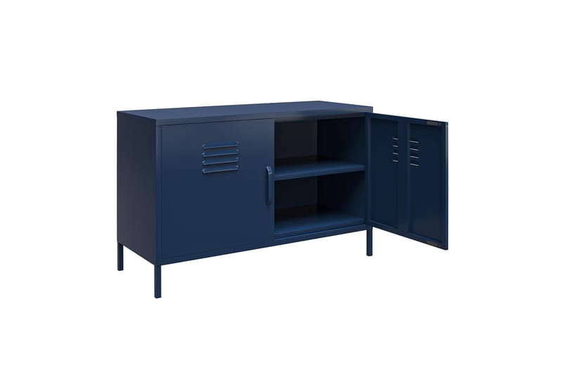 Bradford Skänk 100x40 cm Mörkblå - Dorel Home - Förvaring - Förvaringsmöbler - Sideboard & skänk