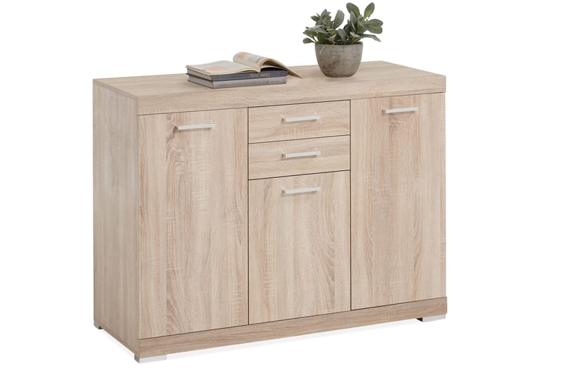 Bristol Skänk 120 cm Låg - Ljus Ek - Sideboard & skänk