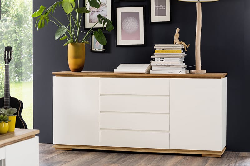 Chiaro Skänk 172 cm - Vit - Förvaring - Förvaringsmöbler - Sideboard & skänk