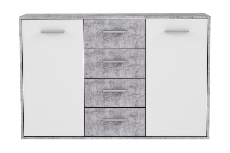 Haba Skänk 34x123 cm - Grå - Sideboard & skänk