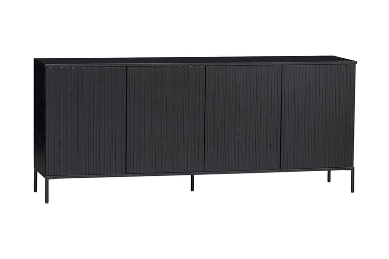 Hemlinge Sideboard 44x200 cm - Svart - Sideboard & skänk - Konsolbord & sidobord