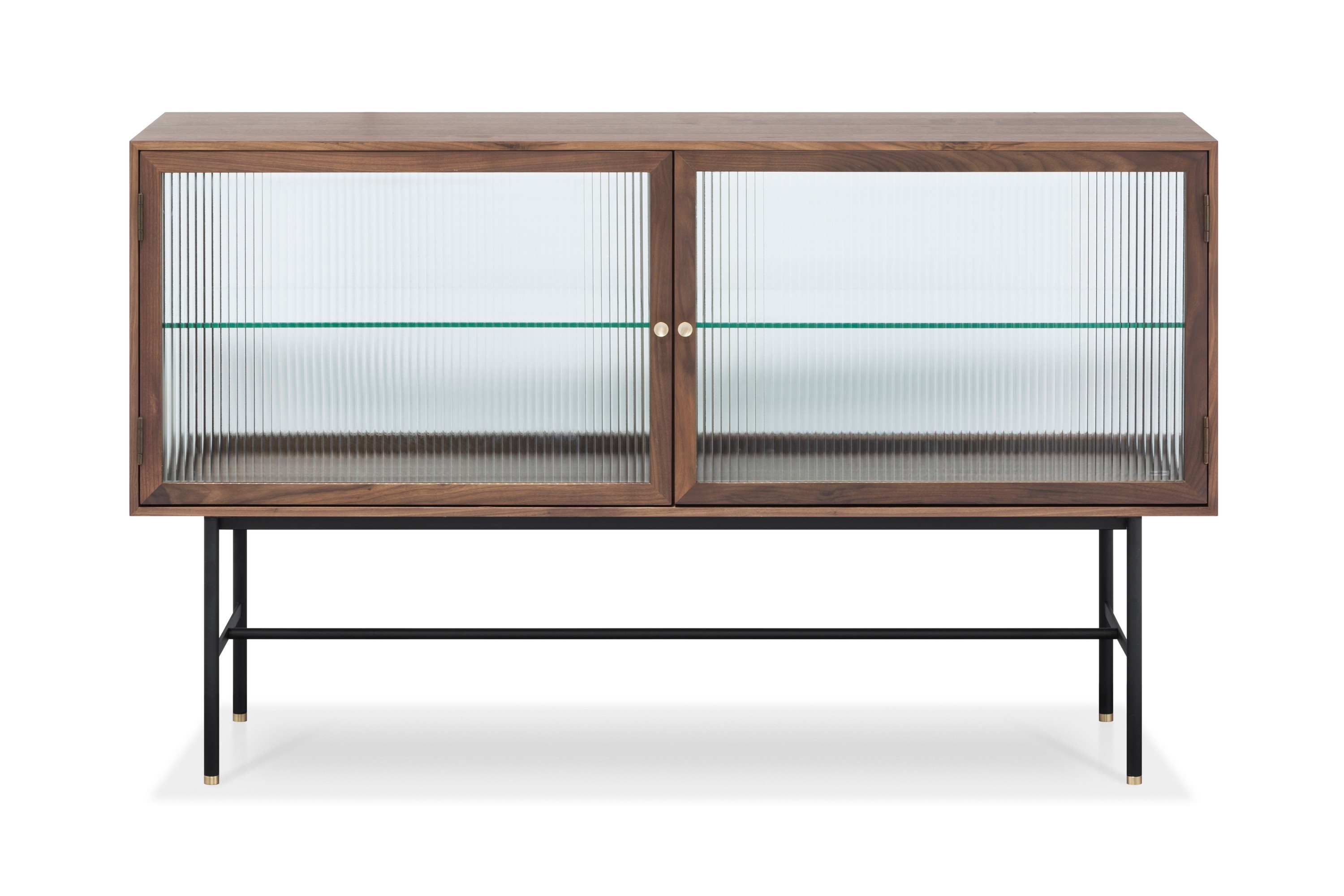 Jelric Sidobord 150 cm - Valnöt Sideboard & skänk Brun Trä