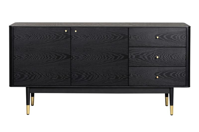 Scher Sideboard 160 cm - Svart - Förvaring - Förvaringsmöbler - Sideboard & skänk