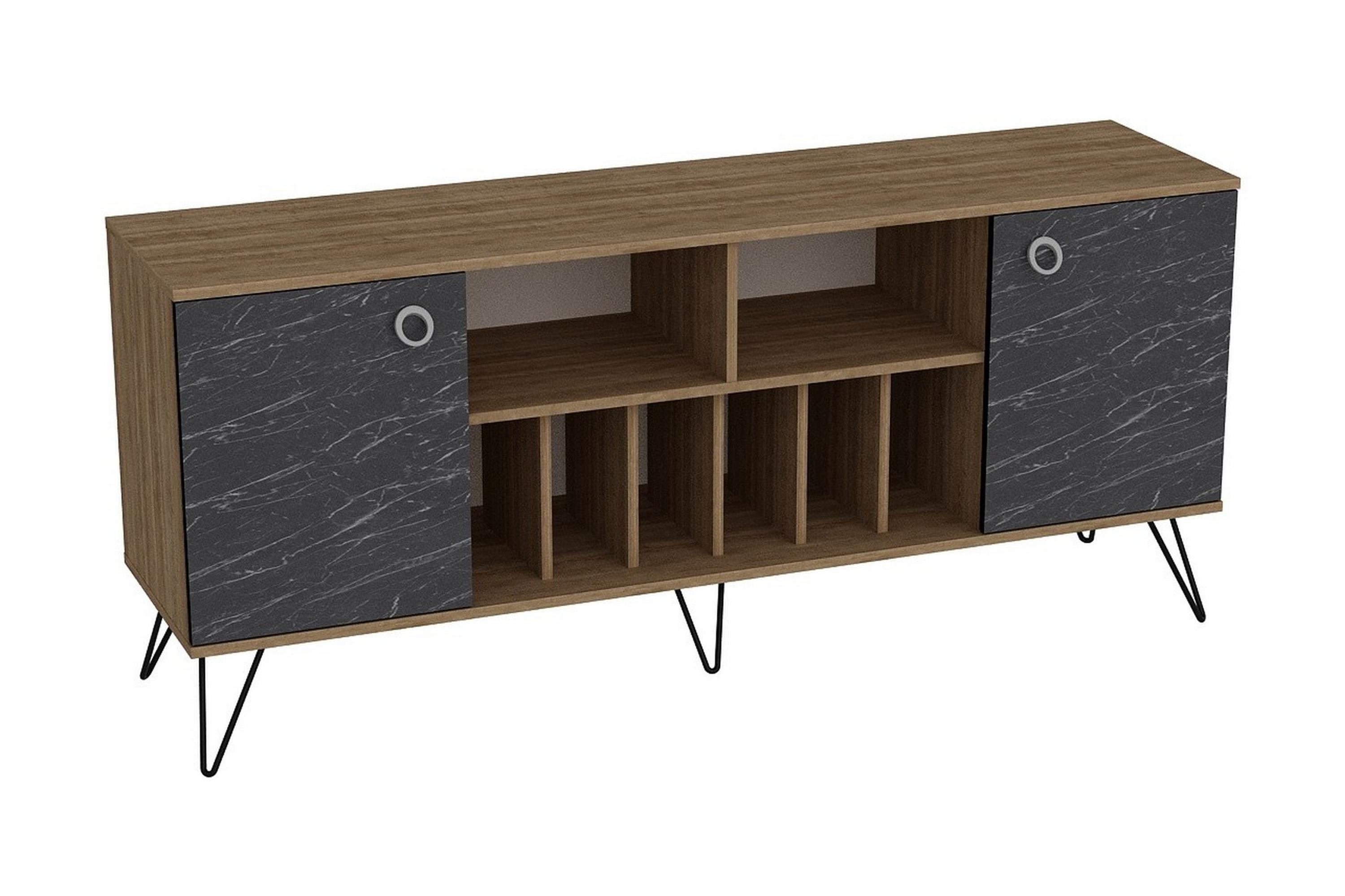 Sincerely Sidobord 180 cm - Valnöt|Svart Sideboard & skänk