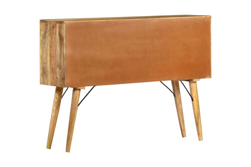 Skänk 110x30x82 cm massivt mangoträ - Brun - Förvaring - Förvaringsmöbler - Sideboard & skänk