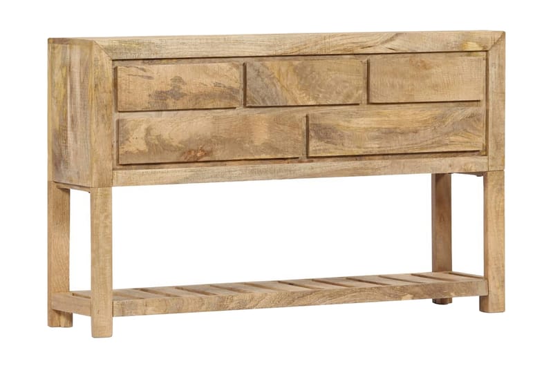 Skänk 120x30x75 cm massivt mangoträ - Brun - Förvaring - Förvaringsmöbler - Sideboard & skänk