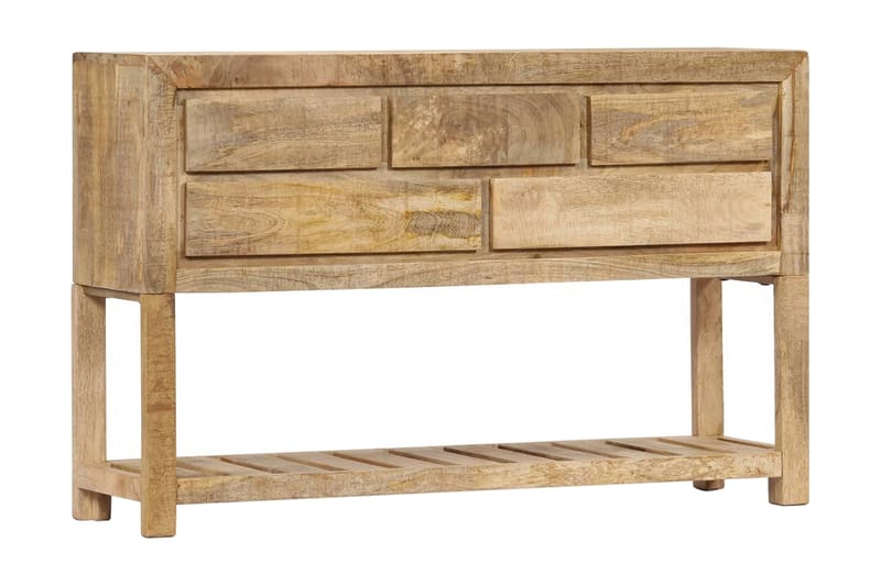 Skänk 120x30x75 cm massivt mangoträ - Brun - Förvaring - Förvaringsmöbler - Sideboard & skänk