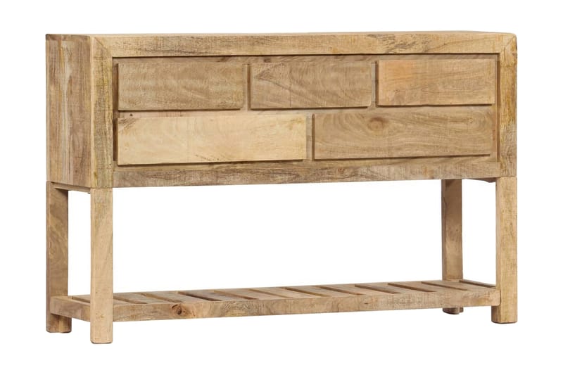 Skänk 120x30x75 cm massivt mangoträ - Brun - Förvaring - Förvaringsmöbler - Sideboard & skänk