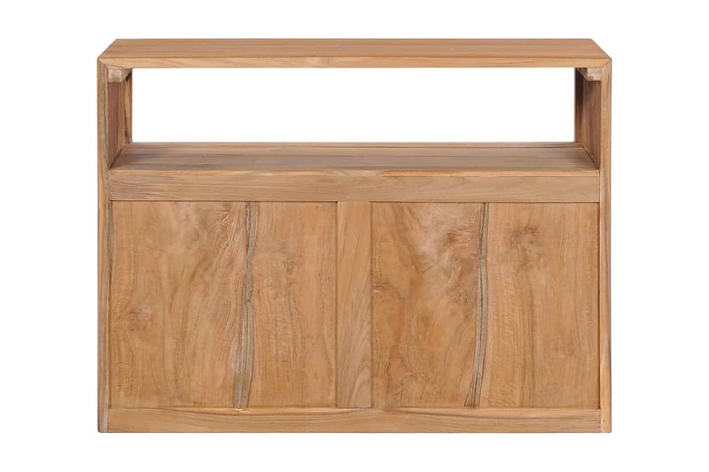 Skänk 80x30x60 cm massiv teak - Brun - Förvaring - Förvaringsmöbler - Sideboard & skänk