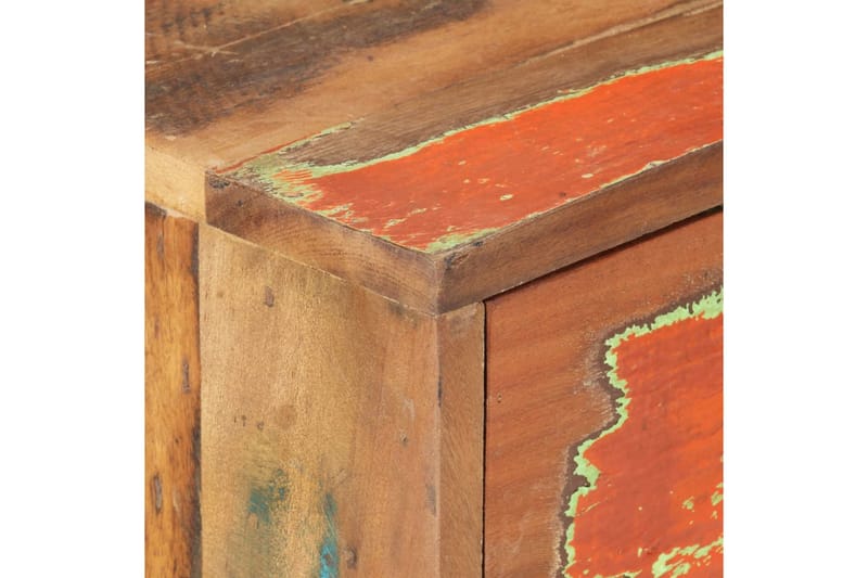 Skänk 88x30x73 cm massivt återvunnet trä - Brun/Flerfärgad - Sideboard & skänk