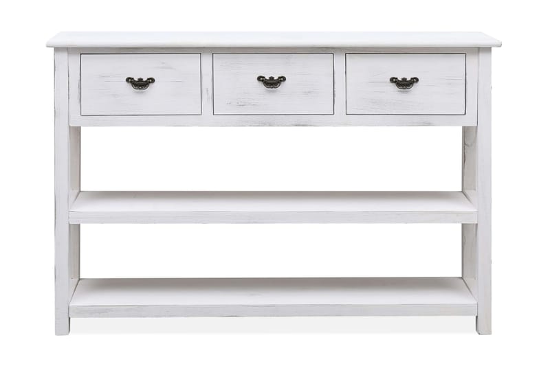 Skänk antikvit 115x30x76 cm trä - Vit - Förvaring - Förvaringsmöbler - Sideboard & skänk