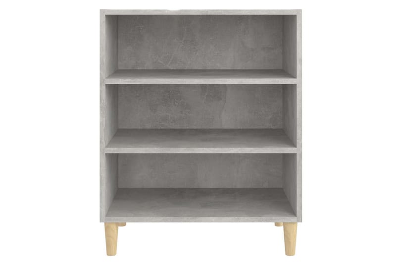 Skänk betonggrå 57x35x70 cm spånskiva - Grå - Sideboard & skänk