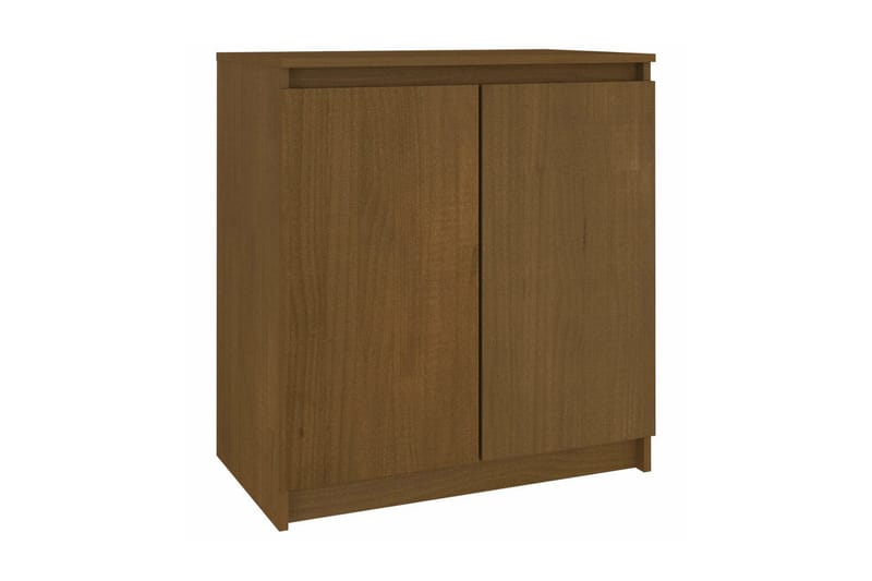 Skänk honungsbrun 60x36x65 cm massiv furu - Brun - Förvaring - Förvaringsmöbler - Sideboard & skänk