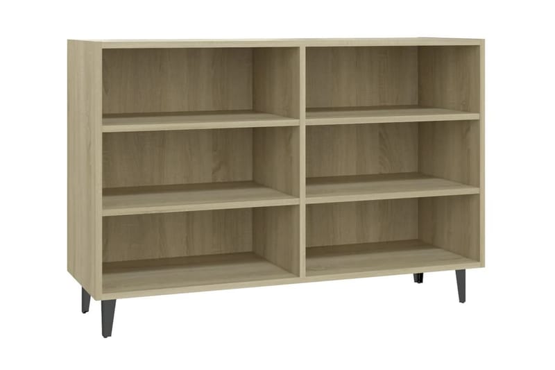 Skänk sonoma-ek 103,5x35x70 cm spånskiva - Ek - Förvaring - Förvaringsmöbler - Sideboard & skänk