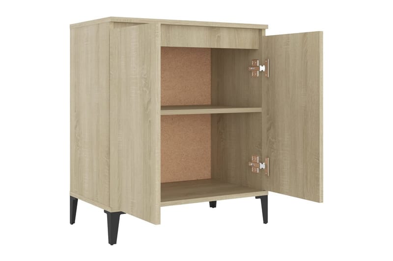 Skänk sonoma-ek 60x30x75 cm spånskiva - Ek - Sideboard & skänk