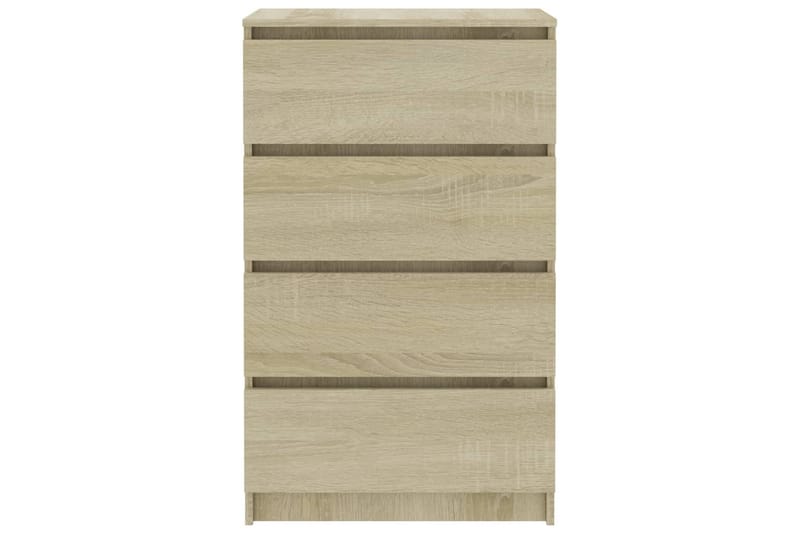 Skänk sonoma-ek 60x35x98,5 cm spånskiva - Brun - Sideboard & skänk