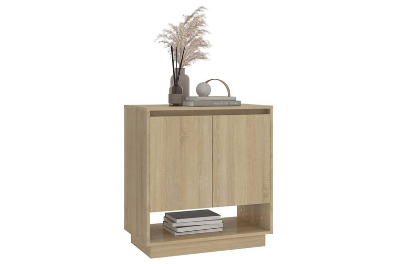 Skänk sonoma-ek 70x41x75 cm spånskiva - Ek - Sideboard & skänk