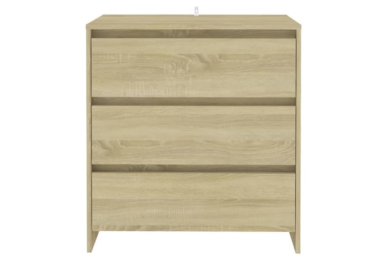 Skänk sonoma-ek 70x41x75 cm spånskiva - Ek - Sideboard & skänk