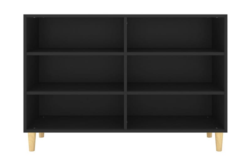 Skänk svart 103,5x35x70 cm spånskiva - Svart - Sideboard & skänk