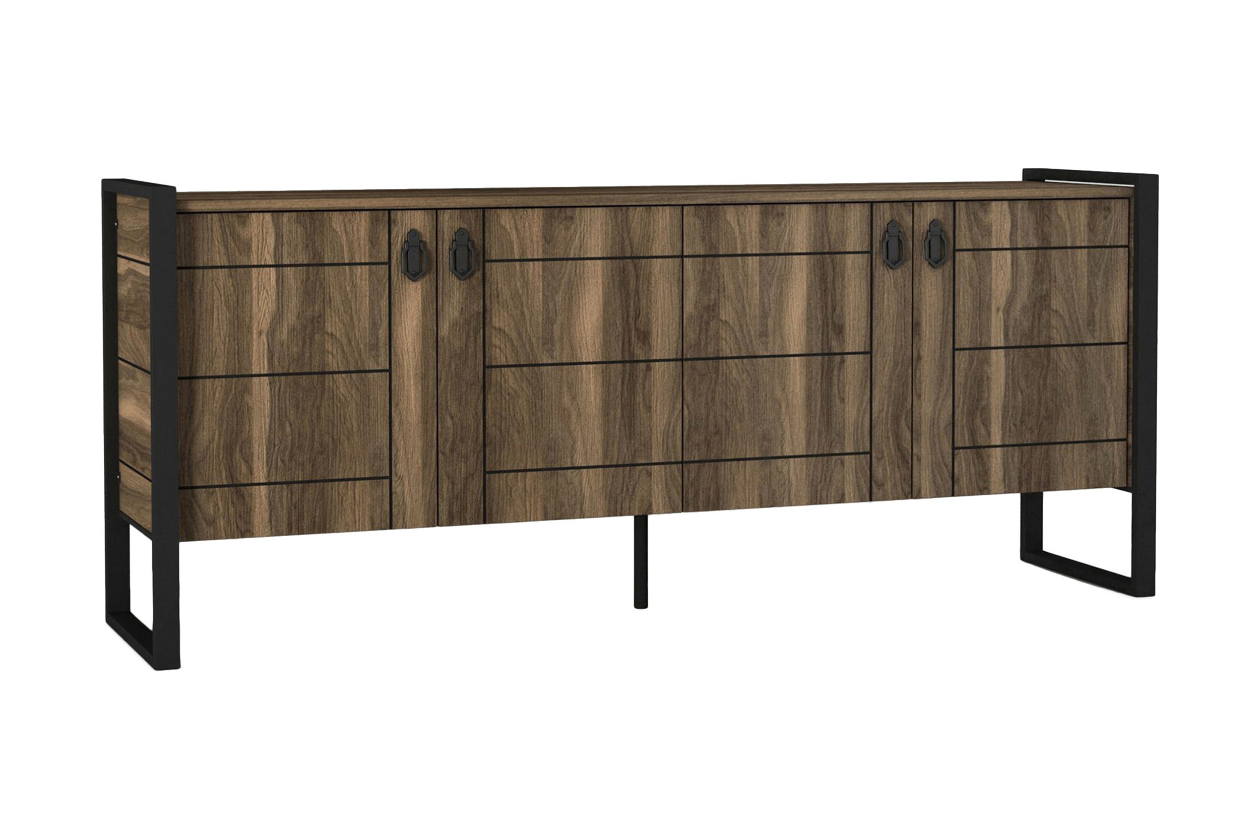 Tera Home Skänk - Valnöt Sideboard & skänk Brun Plast