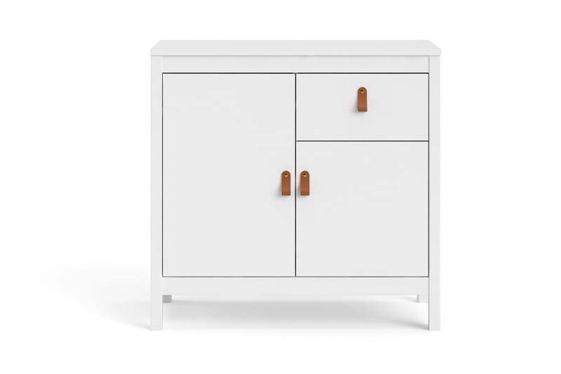 Vallvidera Sideboard 38x82 cm - Vit/Natur - Sideboard & skänk