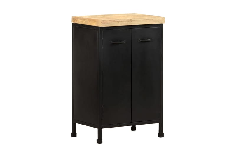 Skänk 47x35x76 cm grovt mangoträ - Brun - Förvaring - Förvaringsmöbler - Sideboard & skänk