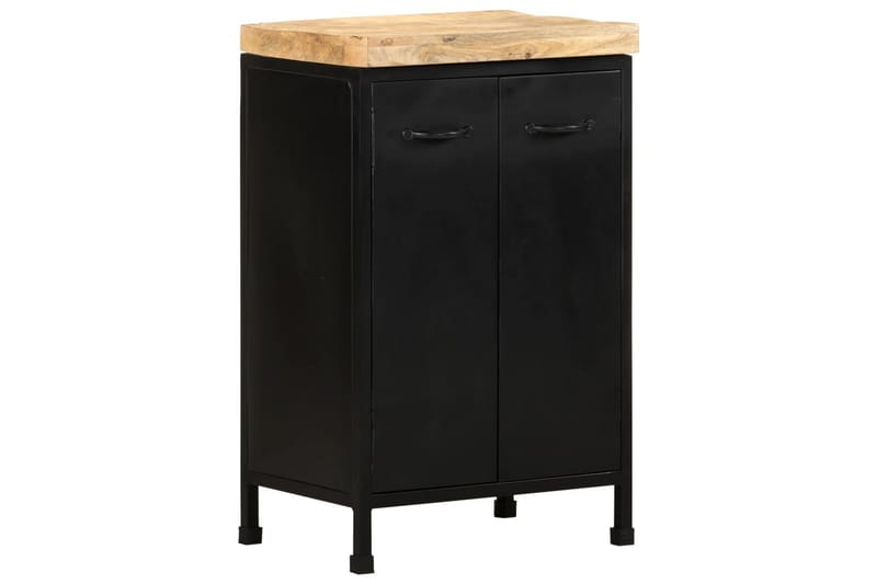 Skänk 47x35x76 cm grovt mangoträ - Brun - Förvaring - Förvaringsmöbler - Sideboard & skänk