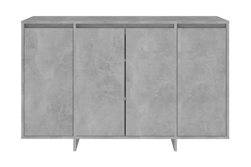 Skänk betonggrå 120x41x75 cm spånskiva - Betonggrå - Förvaring - Förvaringsmöbler - Sideboard & skänk