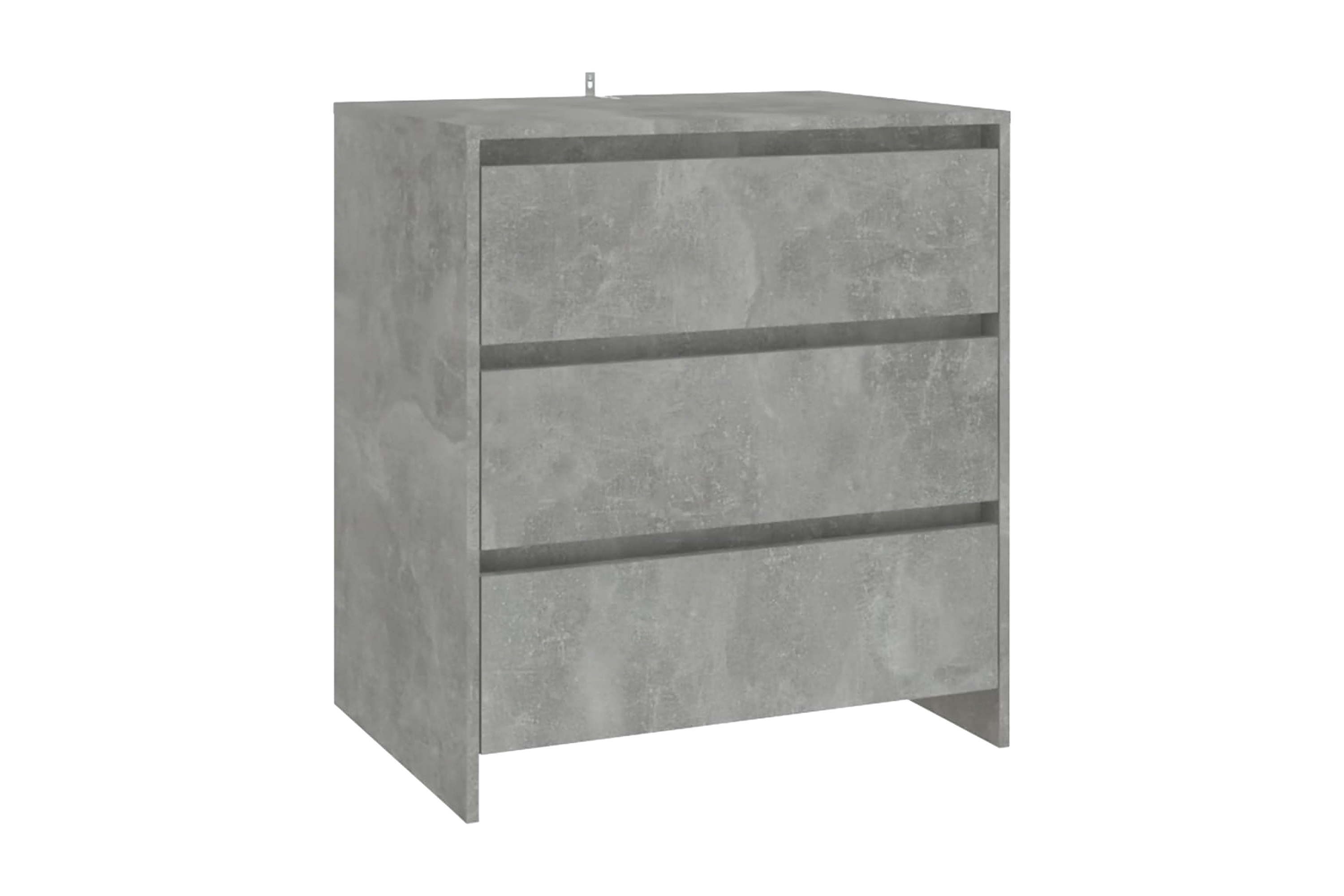 Skänk betonggrå 70x41x75 cm spånskiva - Betonggrå Sideboard & skänk Grå Trä