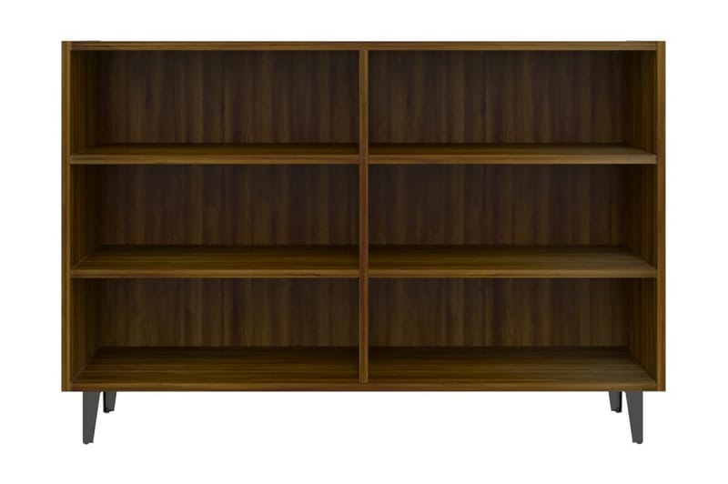 Skänk brun ek 103,5x35x70 cm spånskiva - Brun - Sideboard & skänk