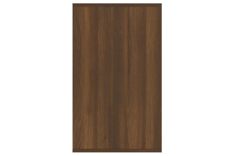 Skänk brun ek 135x41x75 cm spånskiva - Brun - Sideboard & skänk